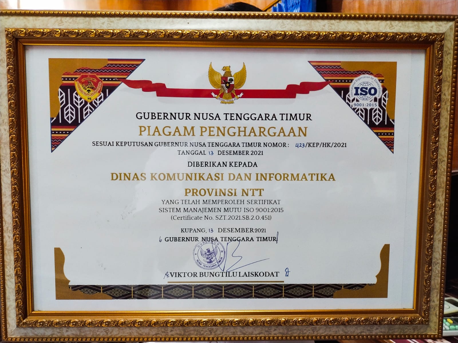 Sistem Manajemen Mutu ISO 9001:2015