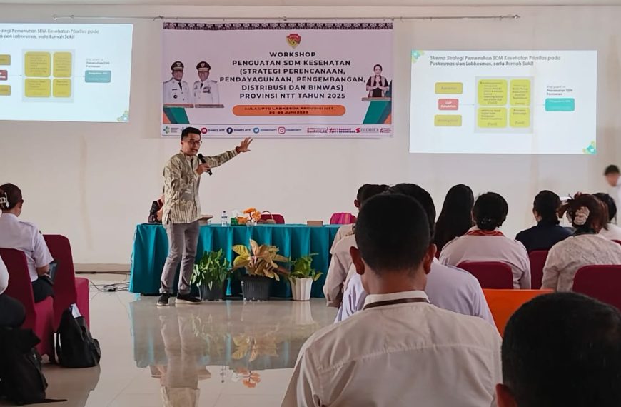 Dinas Kesehatan NTT Gelar Workshop Penguatan SDM Kesehatan