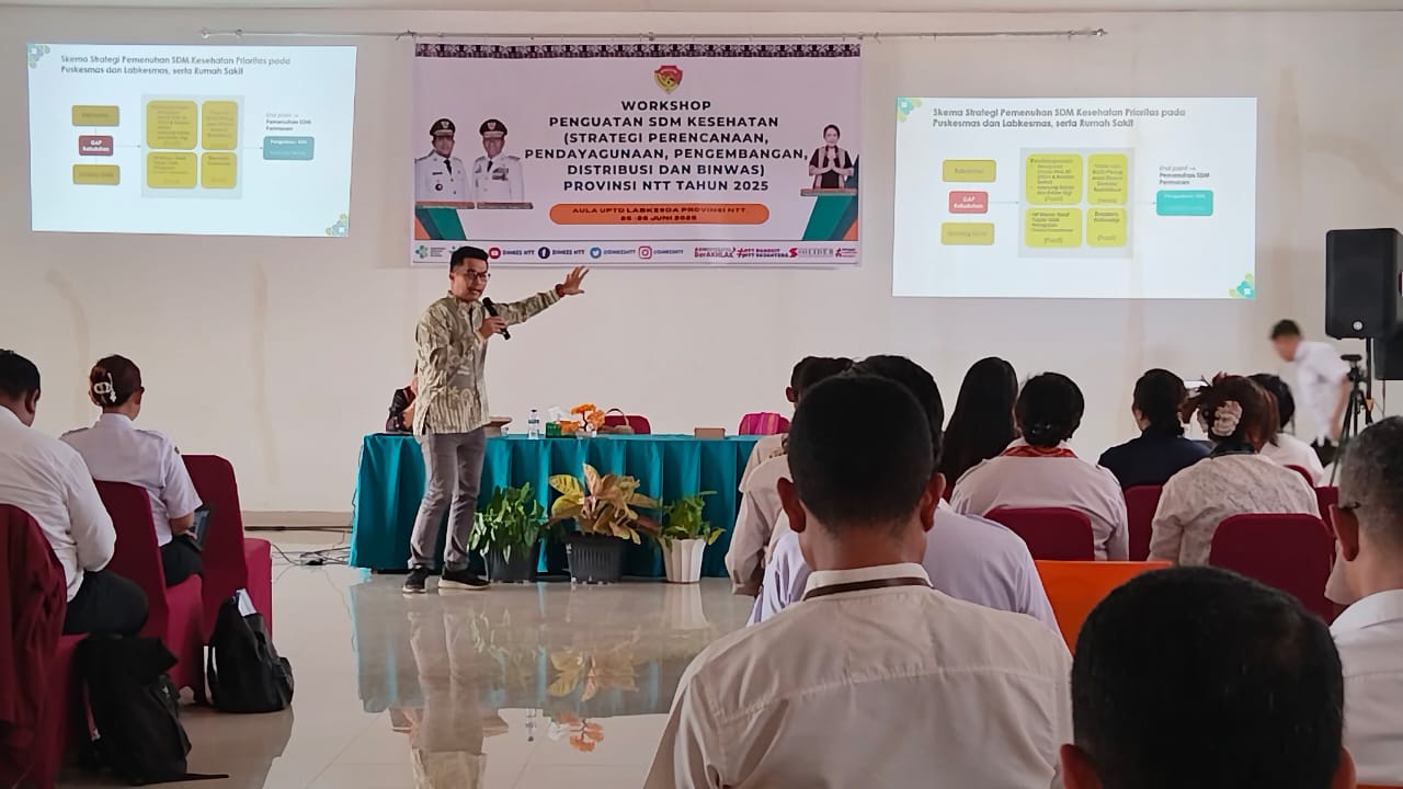 Dinas Kesehatan NTT Gelar Workshop Penguatan SDM Kesehatan